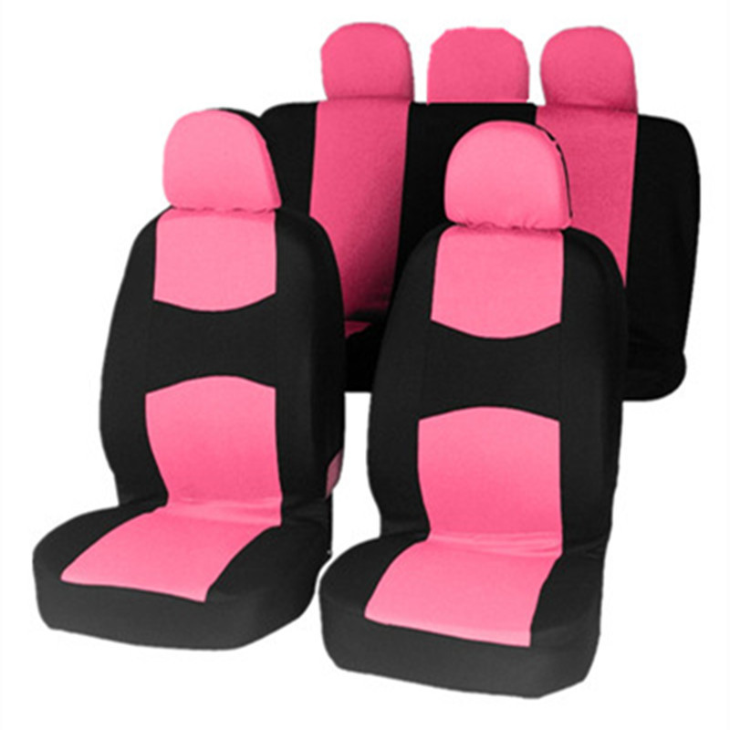 Cross-Border Hot-Selling Mexican, European, and American Foreign Trade Universal Car Seat Cover Set, 9-Piece Flat Set, All-Season Universal Seat Cushion Cover