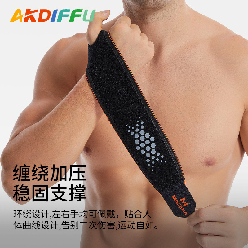 Deportes equipo de protección muñeca baloncesto presión pulsera transpirable cálido fitness pulsera Palma protección deportes pulsera