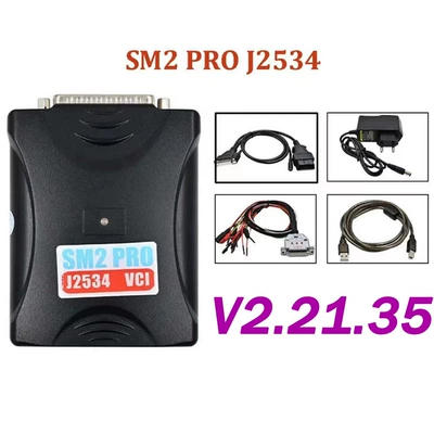 Latest version V2.21.35 SM2PRO J2534 ECU TOOL programming tool car diagnostic device (Avtomobil diaqnostika alətləri) - sm2-v22135-without-dongle-european-standard