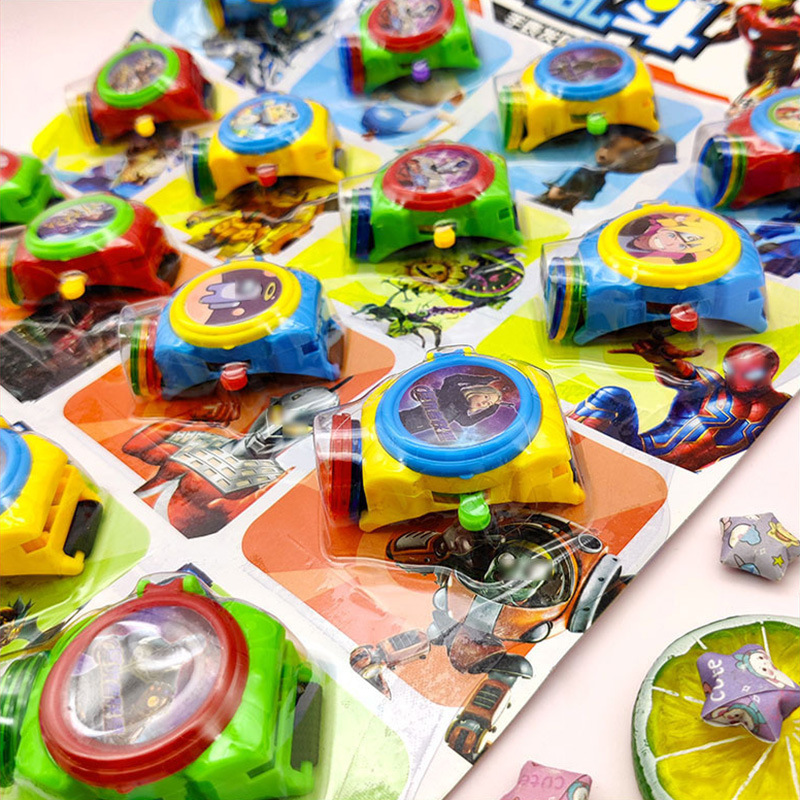 2元手表卡片发射器儿童玩具地摊夜市套圈扭蛋礼物批发飞镖打卡器