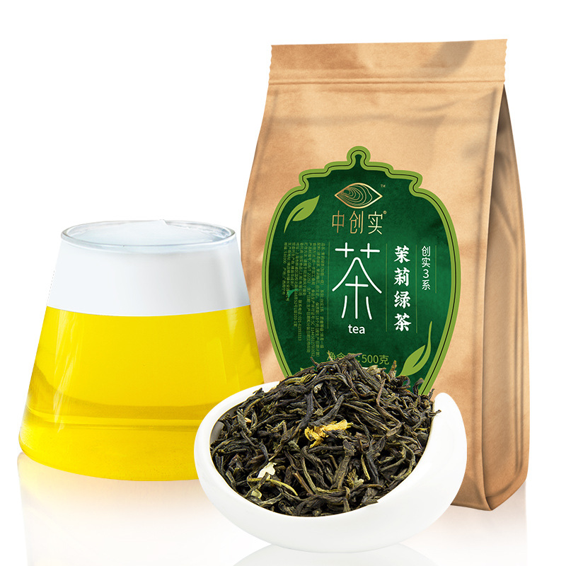 Chuangshi Jasmine Green Tea 3 Series Jasmine Green Tea Milk Tea Jasmine Tea Milk Tea Shop Special Tea Raw Materials 500g
