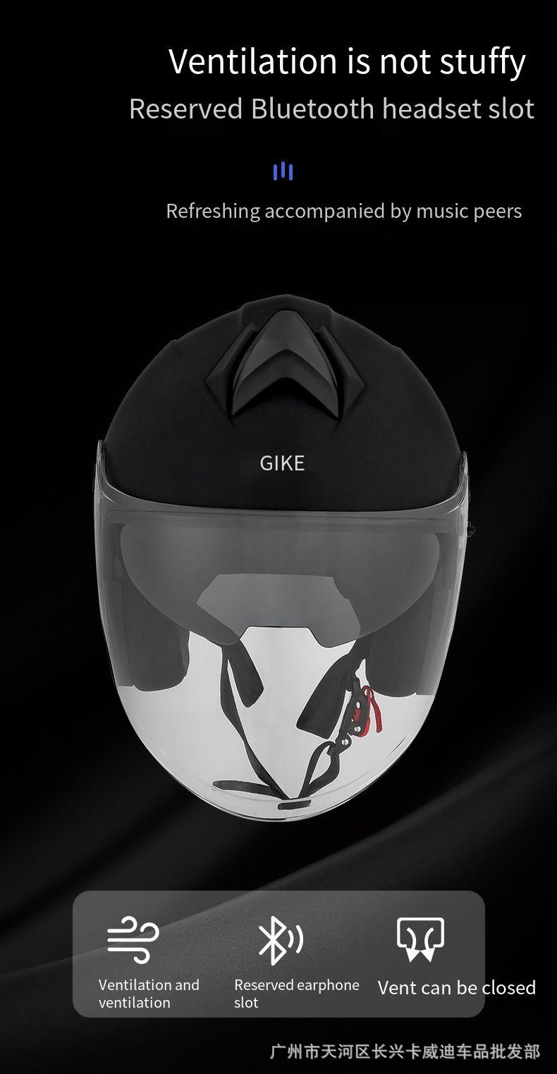 DOT Certified Motorcycle Helmet Open Face