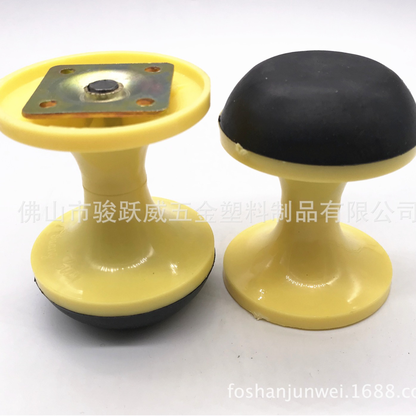 优质大床脚家具轮米黄色万向脚轮 定向脚轮 高8CM  厂家直销