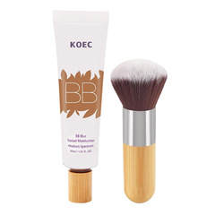 KOEC保濕遮瑕BB霜帶刷子BB blur tinted moisturizer防水粉底液