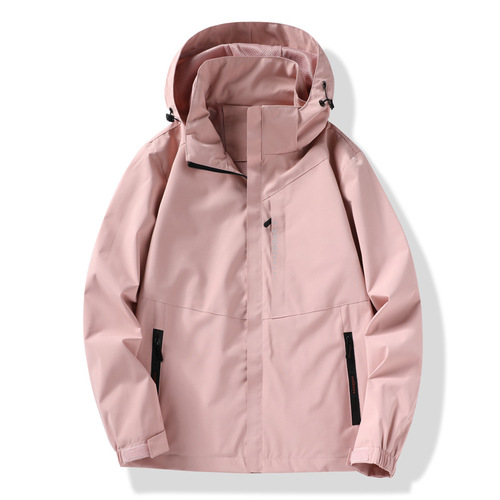 Men's Outerwear Down Jackets New Outdoor Hiking Sports Clothing Men's Windproof Rain Jacket Sports Windbreaker Large Size Jacket