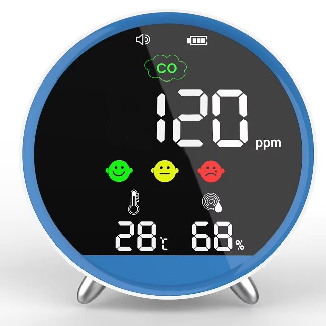 3合1一氧化碳检测仪 家用便携式CO一氧化碳报警器高灵敏源头工厂