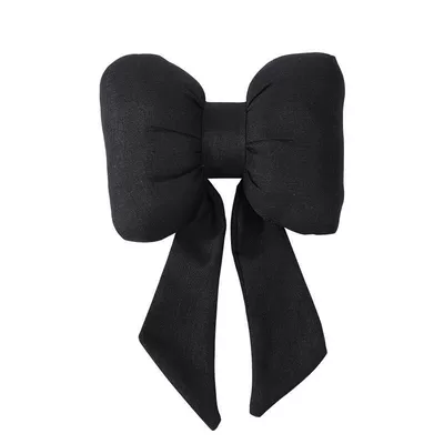 Cushion Car Pillow Car – Waist support - black-ribbon-bow-waist