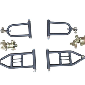 Quad bike accessories: Adjustable ball-head rocker arm for modification of the Little Bull ATV, front disc/drum brake horn flange