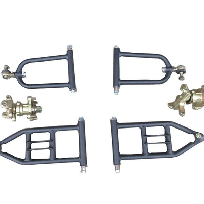 Quad bike accessories: Adjustable ball-head rocker arm for modification of the Little Bull ATV, front disc/drum brake horn flange
