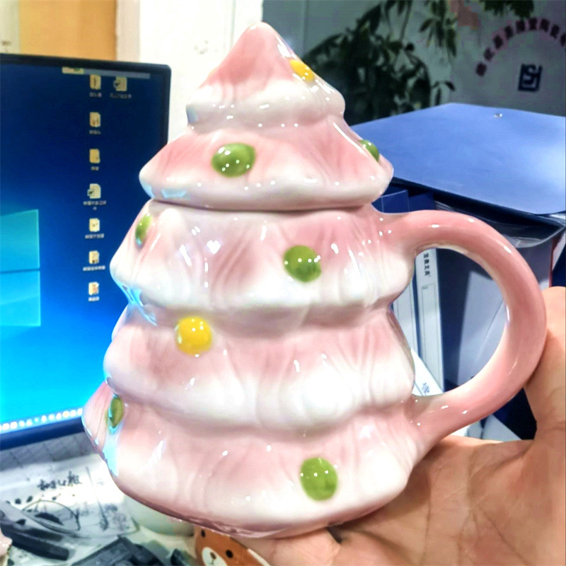 Christmas tree pink (high temperature porcelain)