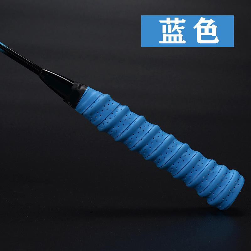 Pegamento de mano de quilla Pegamento de mano de bádminton Cinturón antideslizante Cinturón de mango Cinturón de absorción de sudor Baña de pescar de tenis Cinturón de mango de raqueta de bádminton image 14