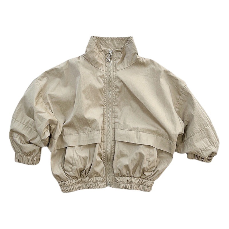 Knock on style ~ Recomendado 2025 primavera y otoño nuevo estilo chaquetas japonesas y coreanas para niños y niñas, tops tipo cárdigan personalizados para niños, ropa infantil de moda