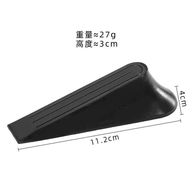 En stock envío gratuito Tope de puerta de goma para el hogar gadget resistente al desgaste antideslizante tapón de la puerta móvil anti-colisión de alta puerta elástica entrega de parada