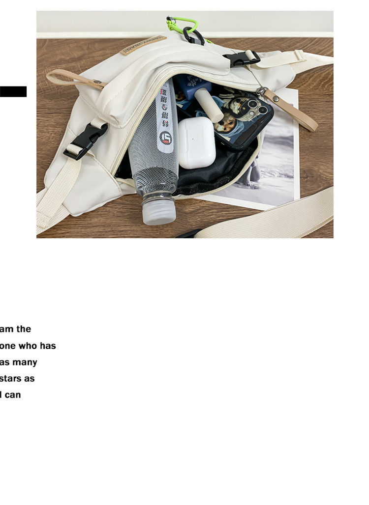 Sac de poitrine ins pour hommes, sac à bandoulière décontracté, petit sac à main pour filles, tendance, sac à bandoulière léger_voghion.com