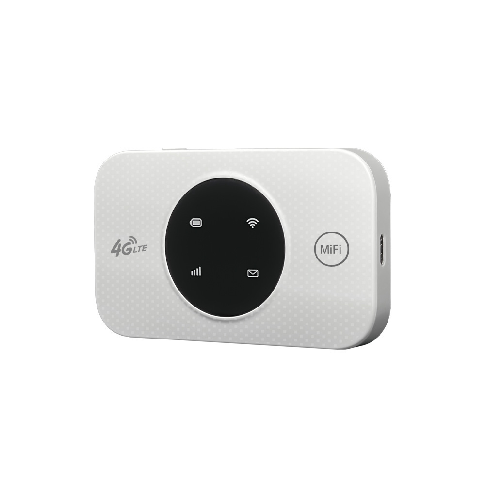 4G彩灯移动路由5G无线MIFI便携式插卡随身WIFI大电池 LTE router