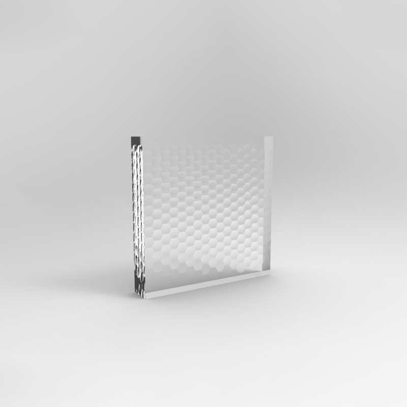 掌柜推荐六边形光斑石英复眼玻璃透镜 led平凸双面蝇眼匀光Flyeye