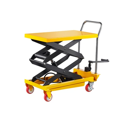 Hand-Pushed Hydraulic Lifting: Avtomobil fırlanan platformaları
