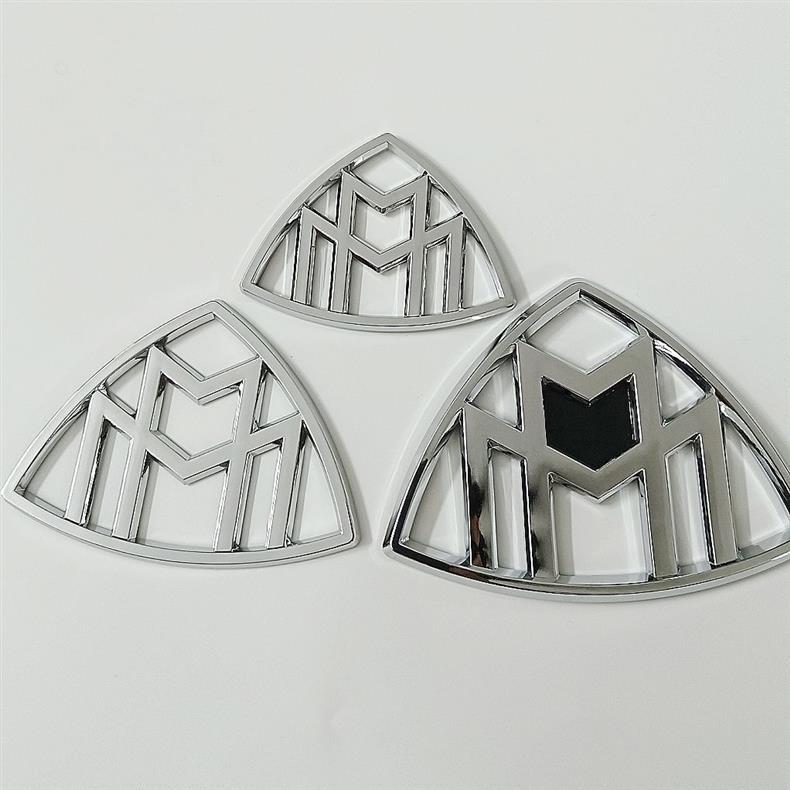Suitable for Mercedes-Benz Maybach rear emblems, including GLS480, S680, GLS600, and S580 models; Maybach letter emblems