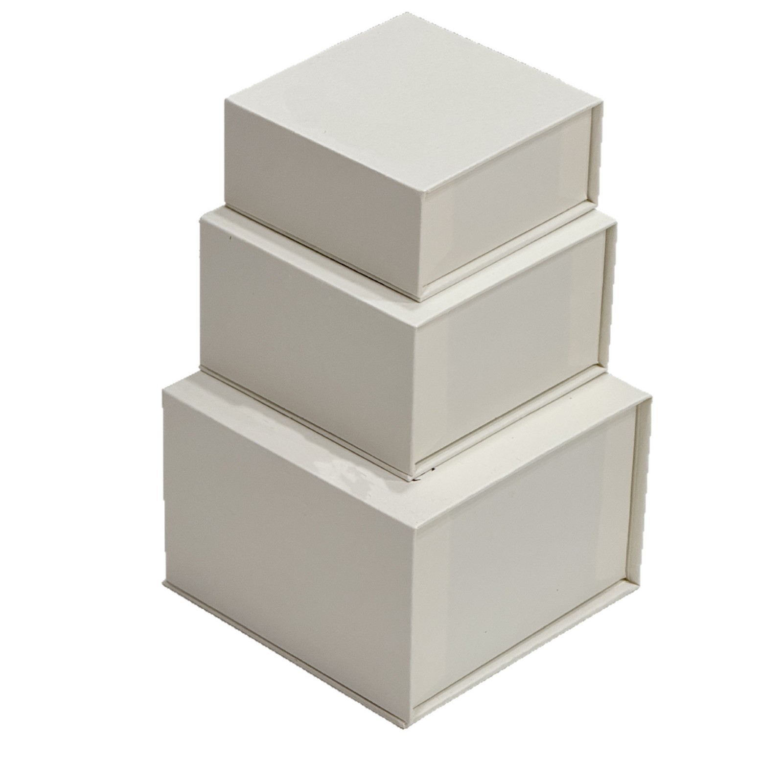 En stock INS minimalista solapa absorción magnética perfume de regalo de mano bricolaje collar de flores de anillo auriculares caja de embalaje de joyas