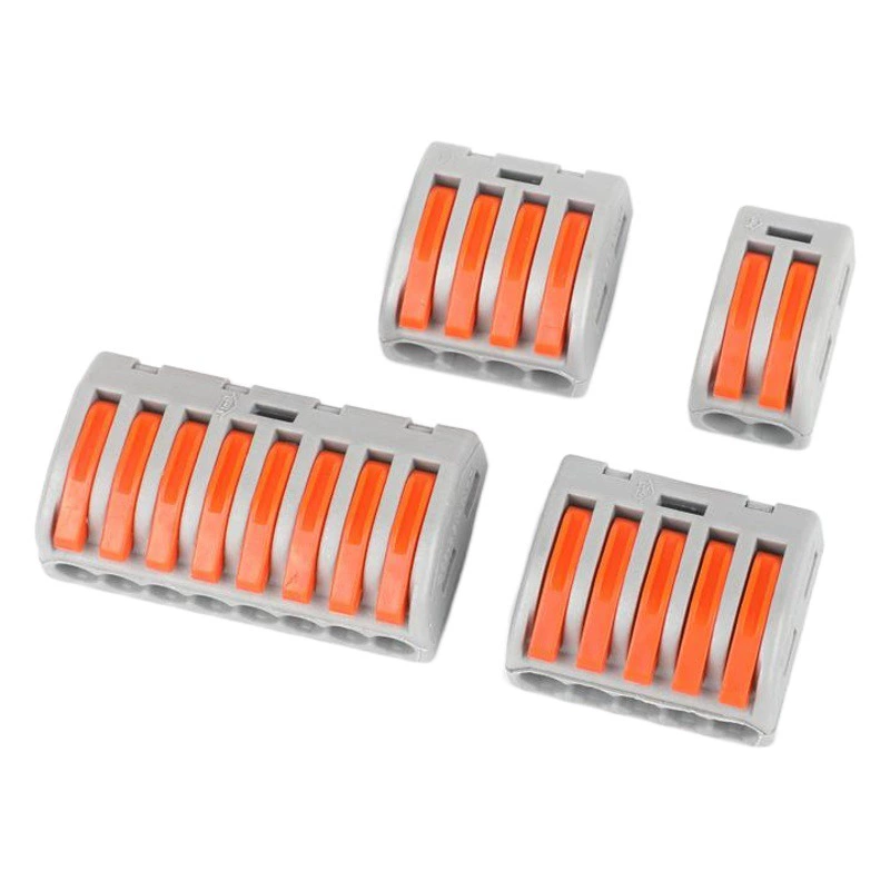 Wanglin Cross-Border PCT-212 Терминал быстрого подключения 222-412 Пресс-тип Терминал параллельного подключения проводника