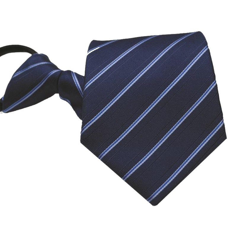 男性はカジュアルなジッパーネクタイの新型韓国版職業正装が便利で怠け者ネクタイの現物卸売りをしやすい