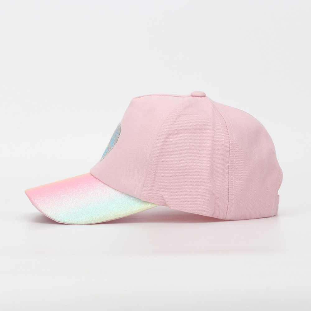 332g Weight Hat Classification Polyester Fabric Type Baseball Cap Hats Type 1 Piece Quantity Daily, Street Occasion Heart Shape Pattern All Seasons Season Children Unisex Gender Embroidery Design Simple Style, Classic Style Style Children Unisex Simple Style Classic Style Heart Shape Embroidery Baseball Cap 2