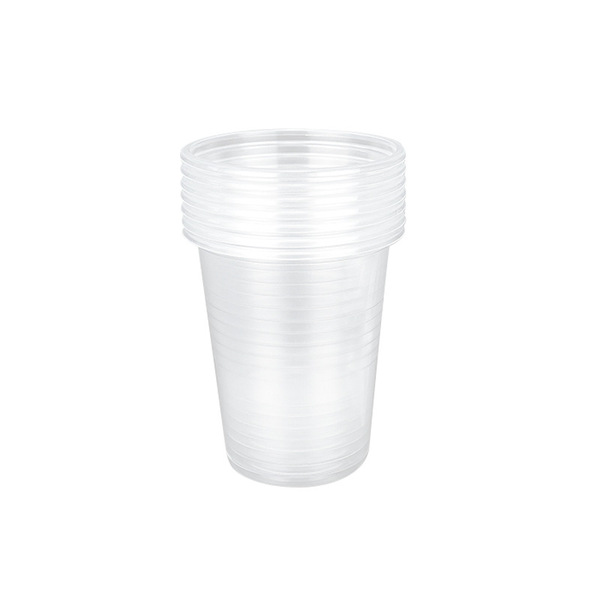 disposable transparent tea cup for home use