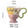 Goblet - light green plaid*