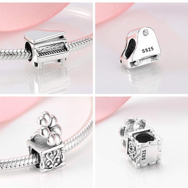 Simple Style Radio Camera Notes Sterling Silver Jewelry Accessories display picture 1