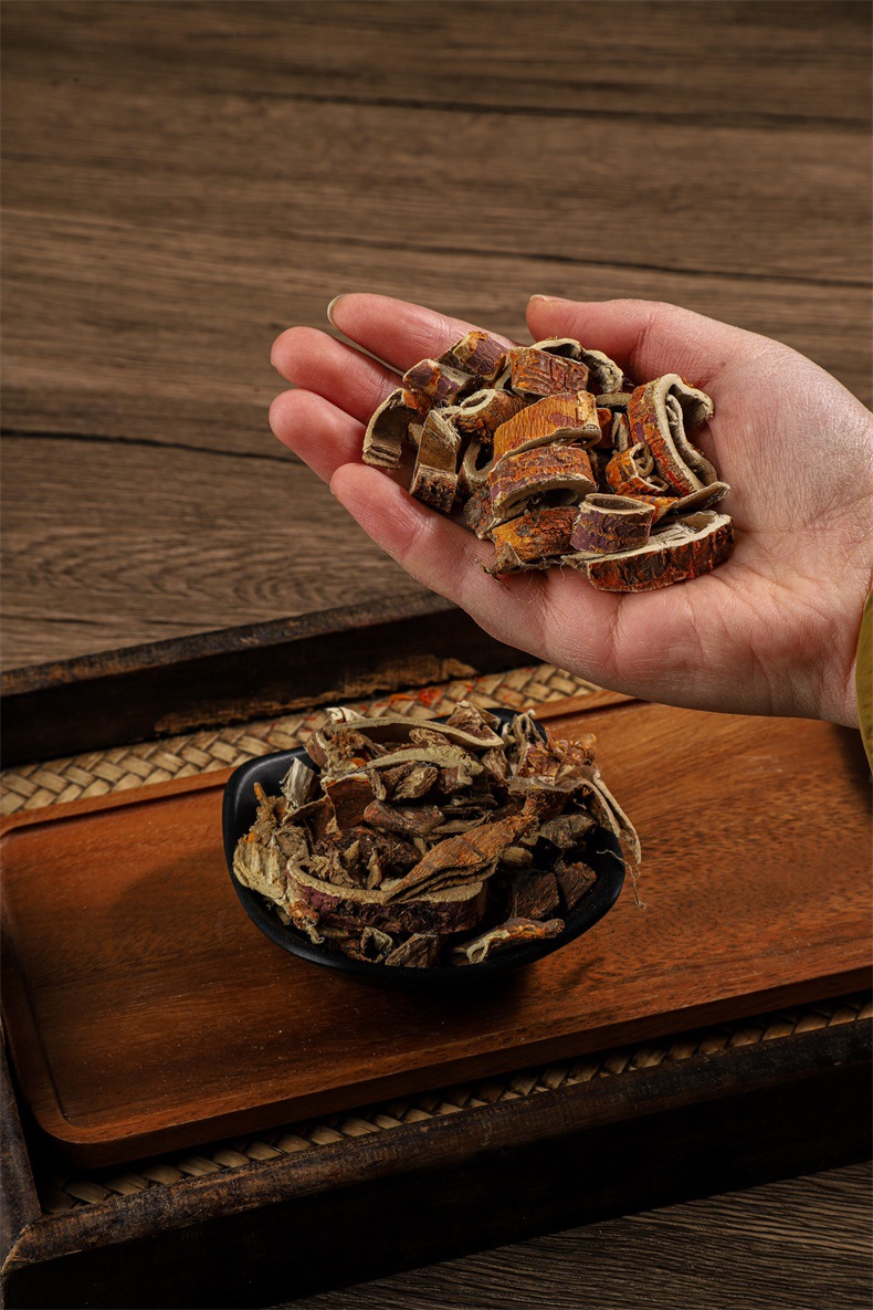 Sang Bai Pi Mulberry Root Bark Tea Grade Dried Slices 500g Bulk specifications