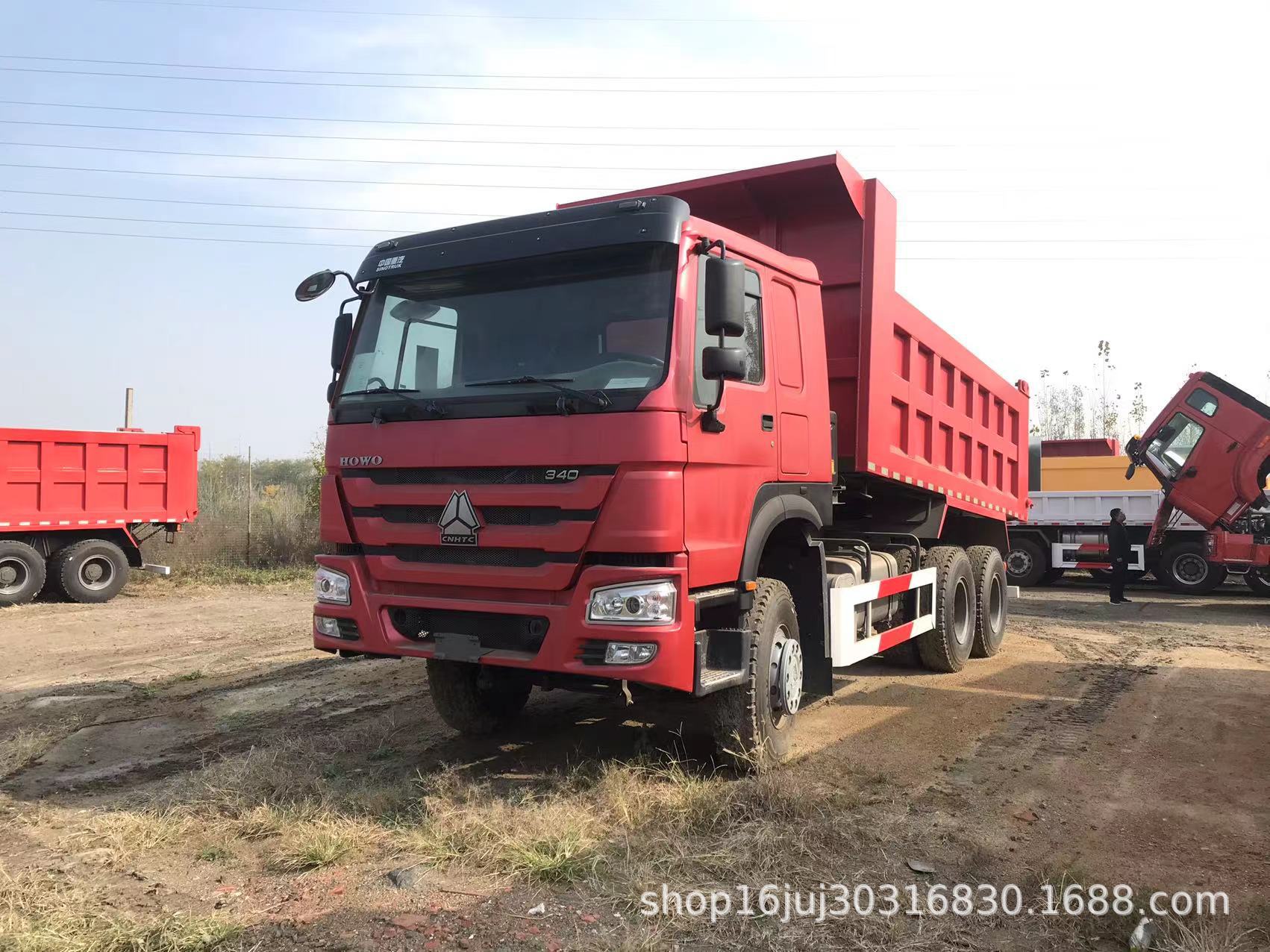 中国重汽豪沃国二排放25吨自卸卡车/配件出口肯尼亚18953179828