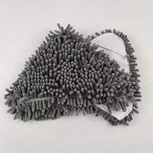 易清洁免手洗大号三角平板拖拖把头雪尼尔可拆卸替换布免洗