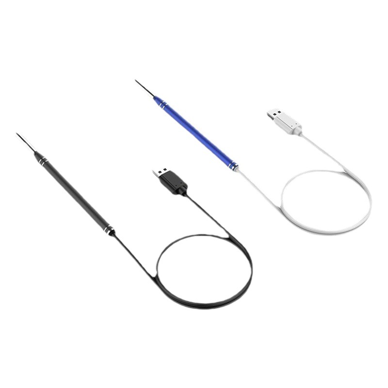 Venta directa de fábrica de limpiador de oídos visual inteligente de alta definición, endoscopio visual para oídos, boca y nariz.