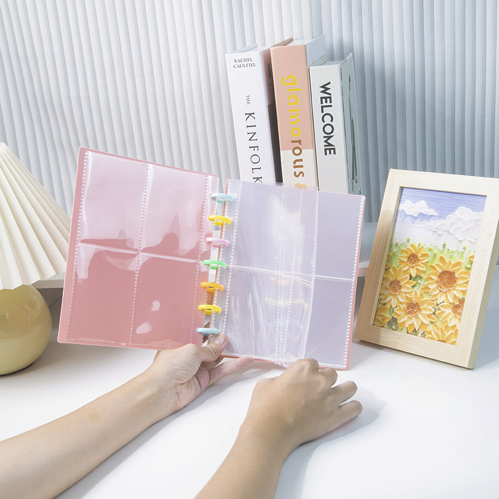 200g Weight Photo Album Stationery Type 1 Piece Quantity Daily Occasion Solid Color Pp Daily Simple Style Photo Album