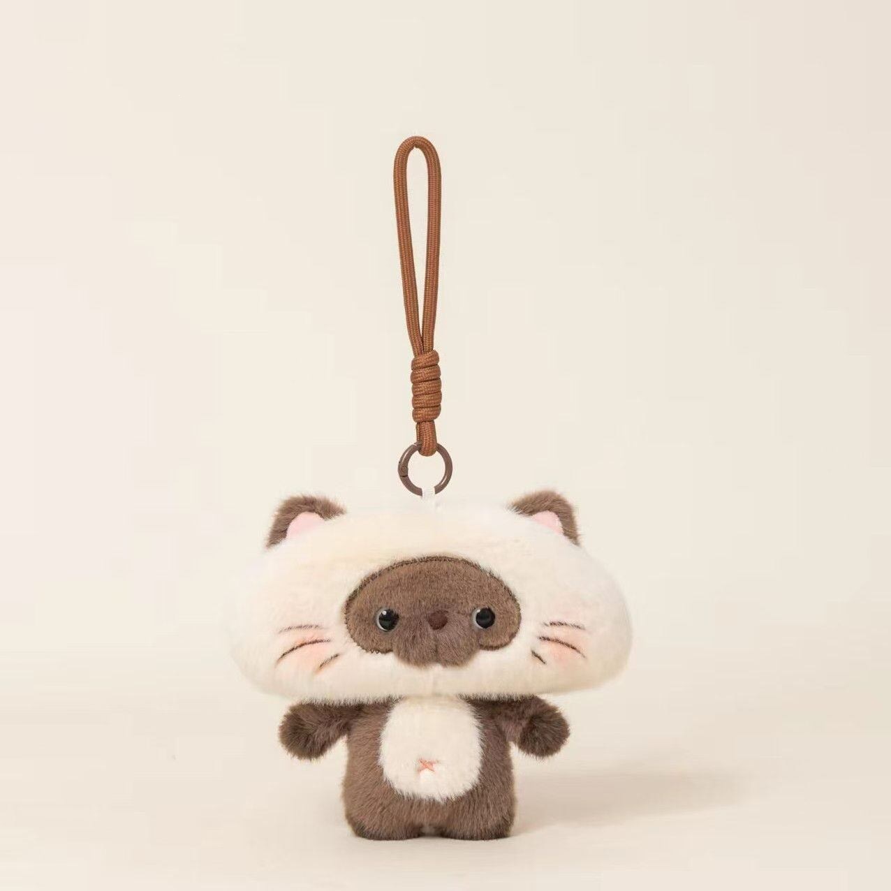 mini forest animal plush charms detail image 5