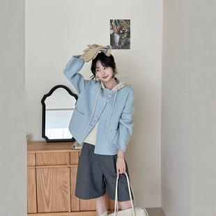 26��p�g��ë������Ů����С�����@�ݕr�ж̿�ë������
