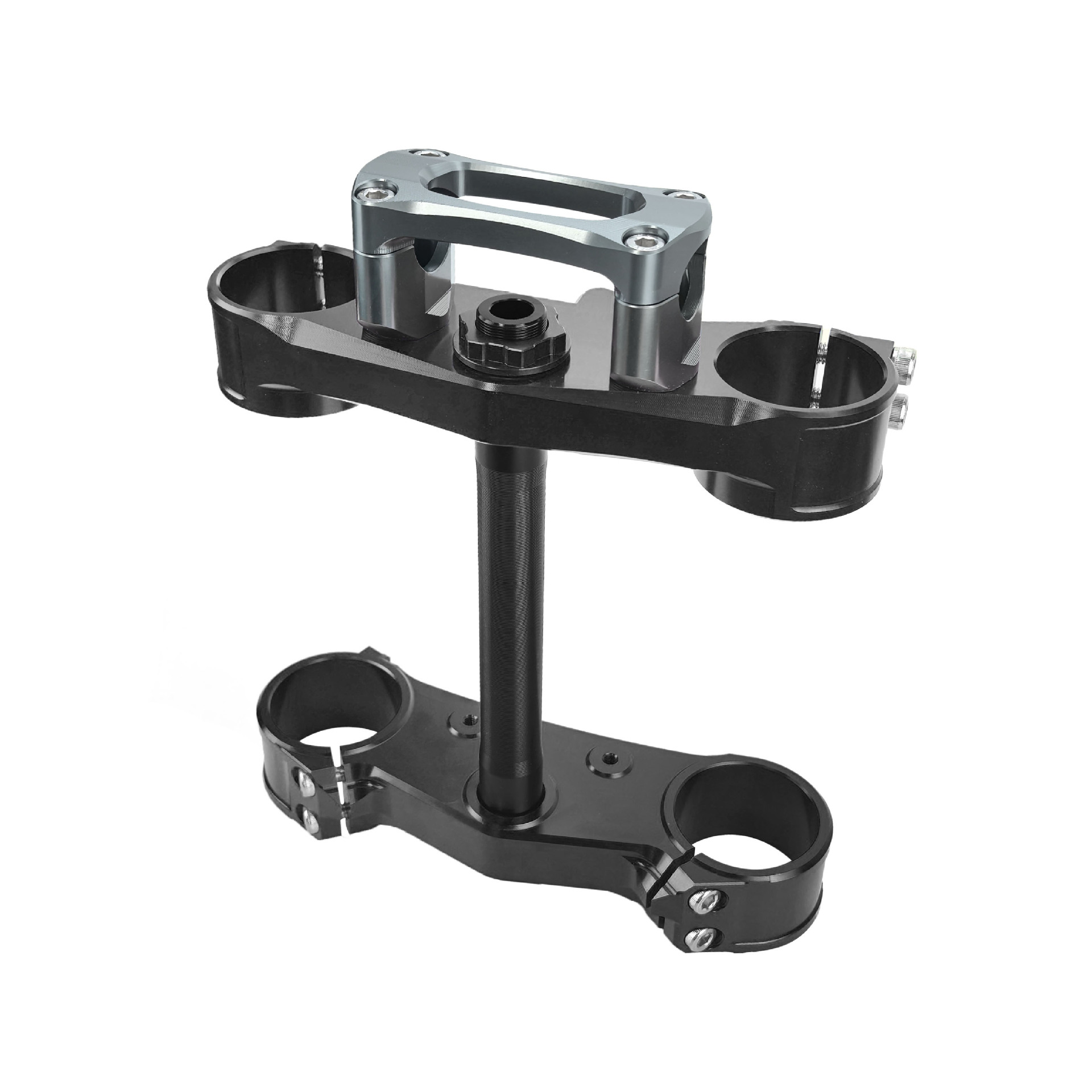 Off-Road Motorcycle 7075 Upper and Lower Connecting Plate Modification Parts Crf250L/300L Steering Column Assembly Handlebar Clamp
