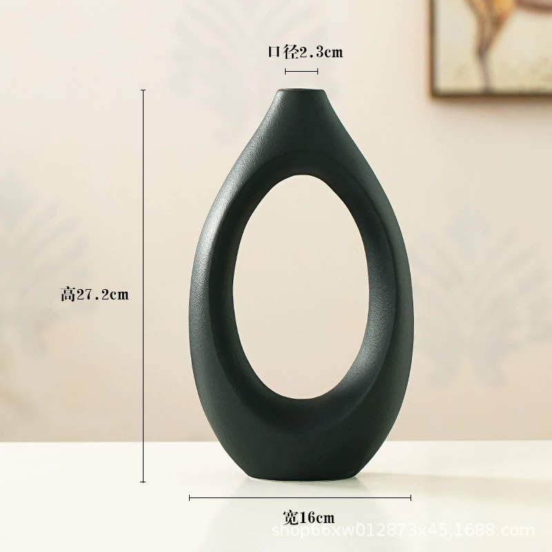 Tengmao Art - Керамические бутылки для цветов, простые скандинавские архитектурные украшения, модель винного шкафа, предметы домашнего искусства