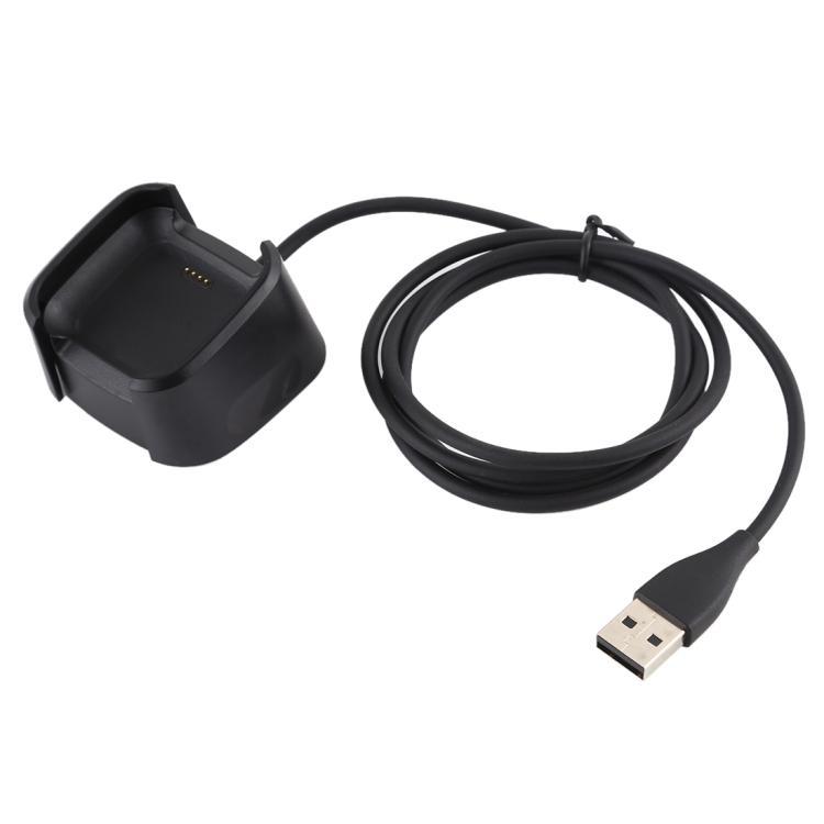 xDfind USB-A Cargador de reloj vertical, longitud del cable: 1m para Fitbit Versa 2