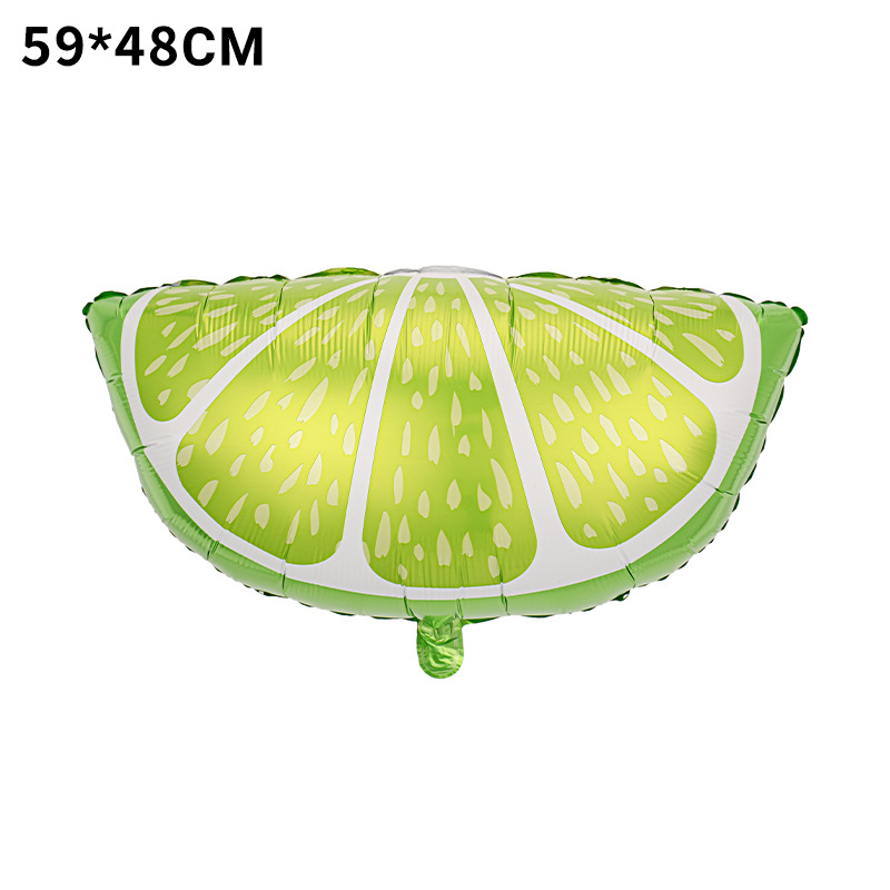 México fiesta de verano decoración fruta globo tropical cactus piña sandía taco fresa película de aluminio globo