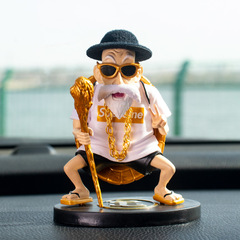 Car Decal Handheld Action Figure Car Mount Men's Stylized Trendy Interior Decorations Center Console