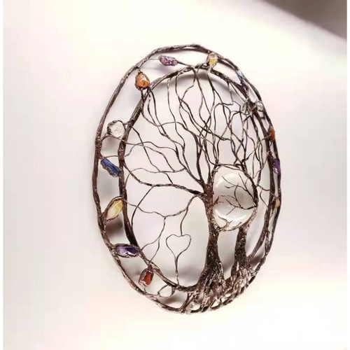 Circle of Life-Metal Tree Wall Art Decor