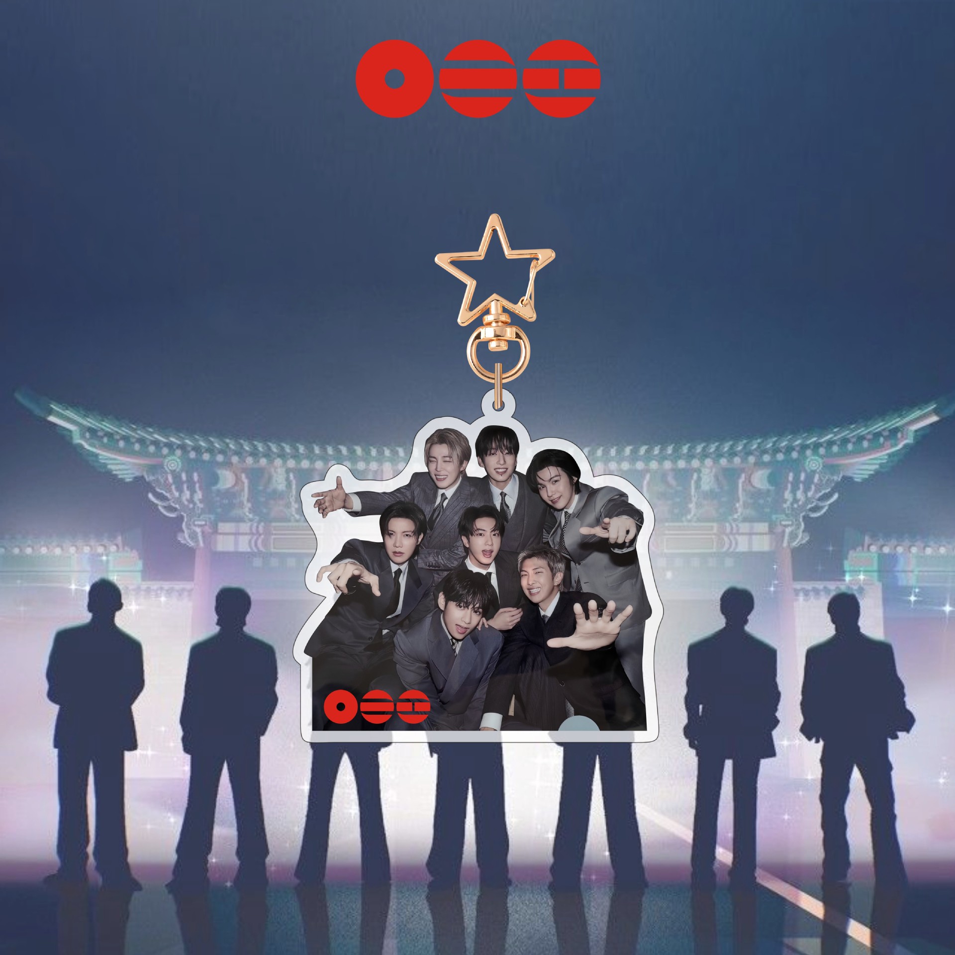 CL30 BTS Jung Kook Acrylic Keychain 5th Album ARIRANG Backpack Pendant Bags Accessories Star Periphery 30CL