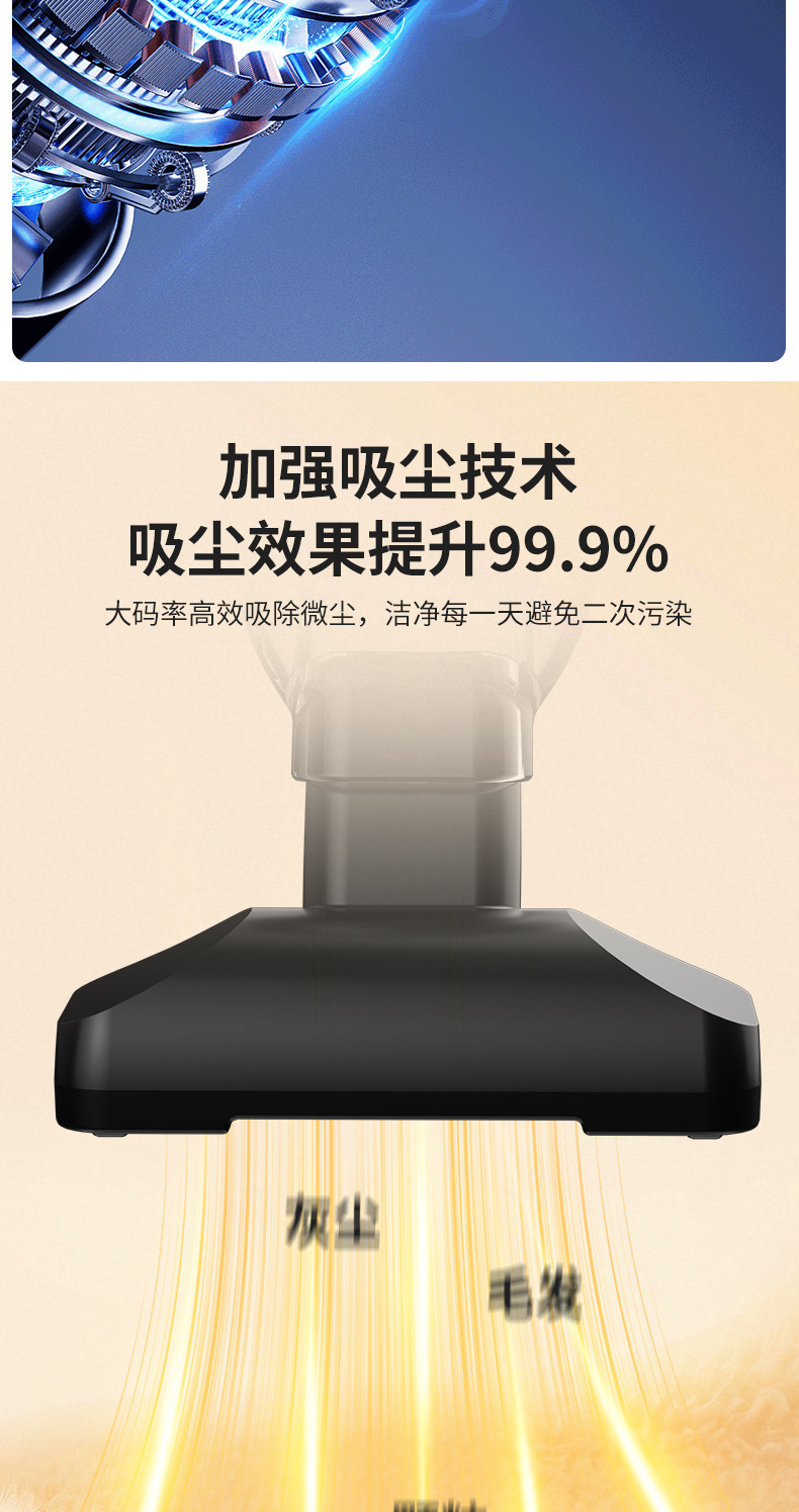 Car vacuum cleaner for cross-border use, new model with high suction power, suitable for both car and home, brushless and cordless
