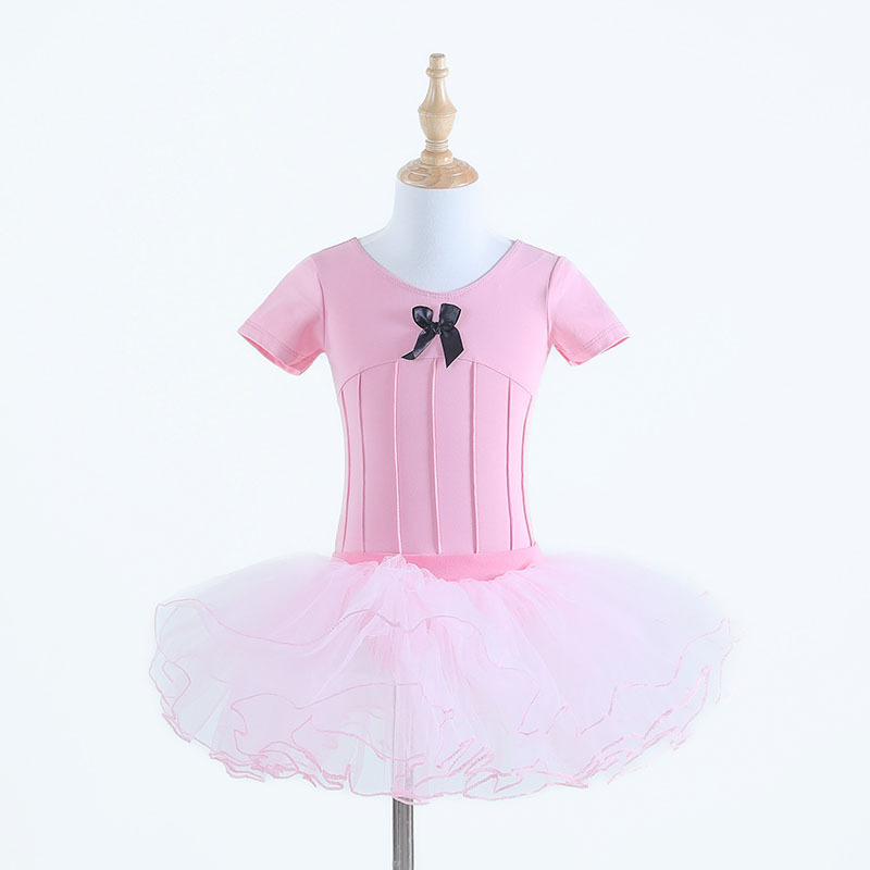Trajes de baile para niños niñas de mangas cortas ballet ropa de baile para niños de jardín de infantes