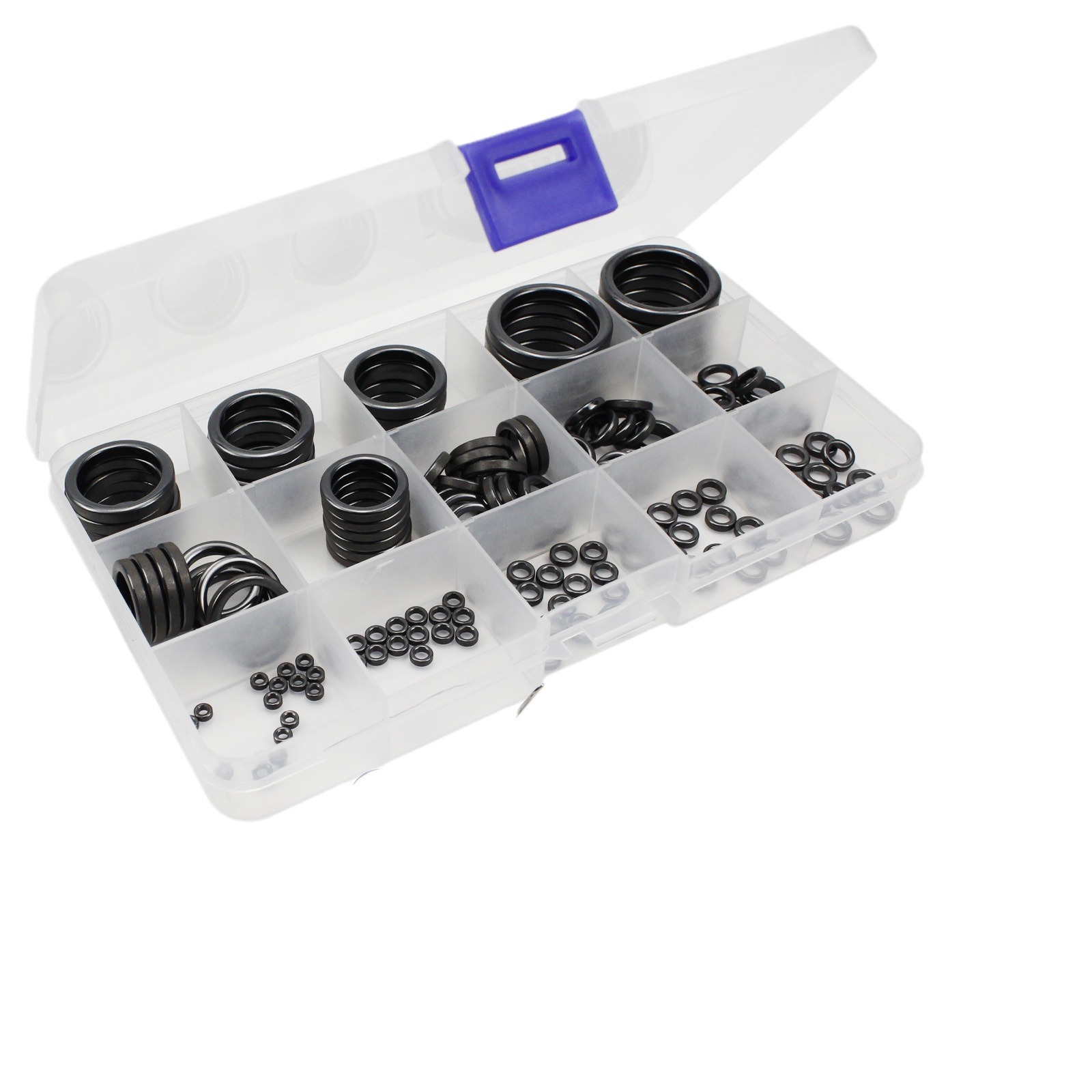 Altura de caza 160 piezas anillo de guía de cerámica traje de caña de pescar Guía de reparación de ojos anillo de alambre varilla de roca varilla de mar anillo de alambre de cerámica