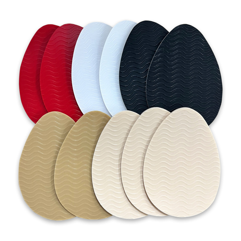 High-Heeled Shoes, Non-Slip Shoes, Wavy Pattern Foot Pads, Shoe Sole Silencer Protection Stickers, Silicone Wear-Resistant and Cuttable, Cross-Border Hot