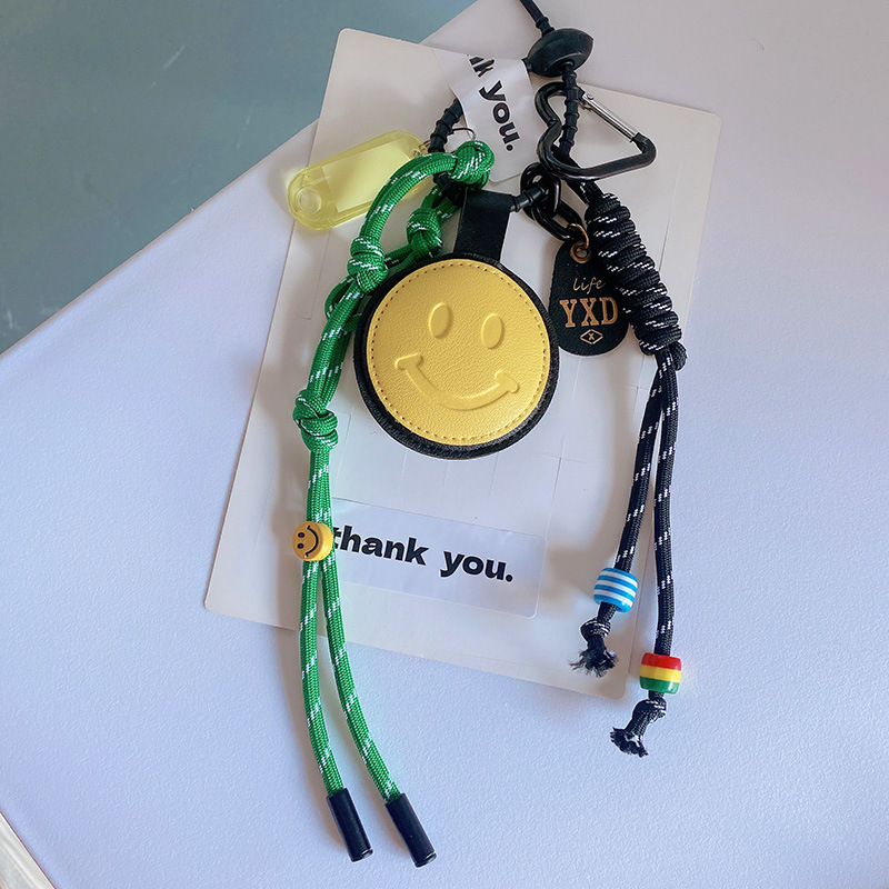 Bag Pendant, Keychain Classification Korean Style Heart Shape Mixed Materials Unisex Bag Pendant Keychain