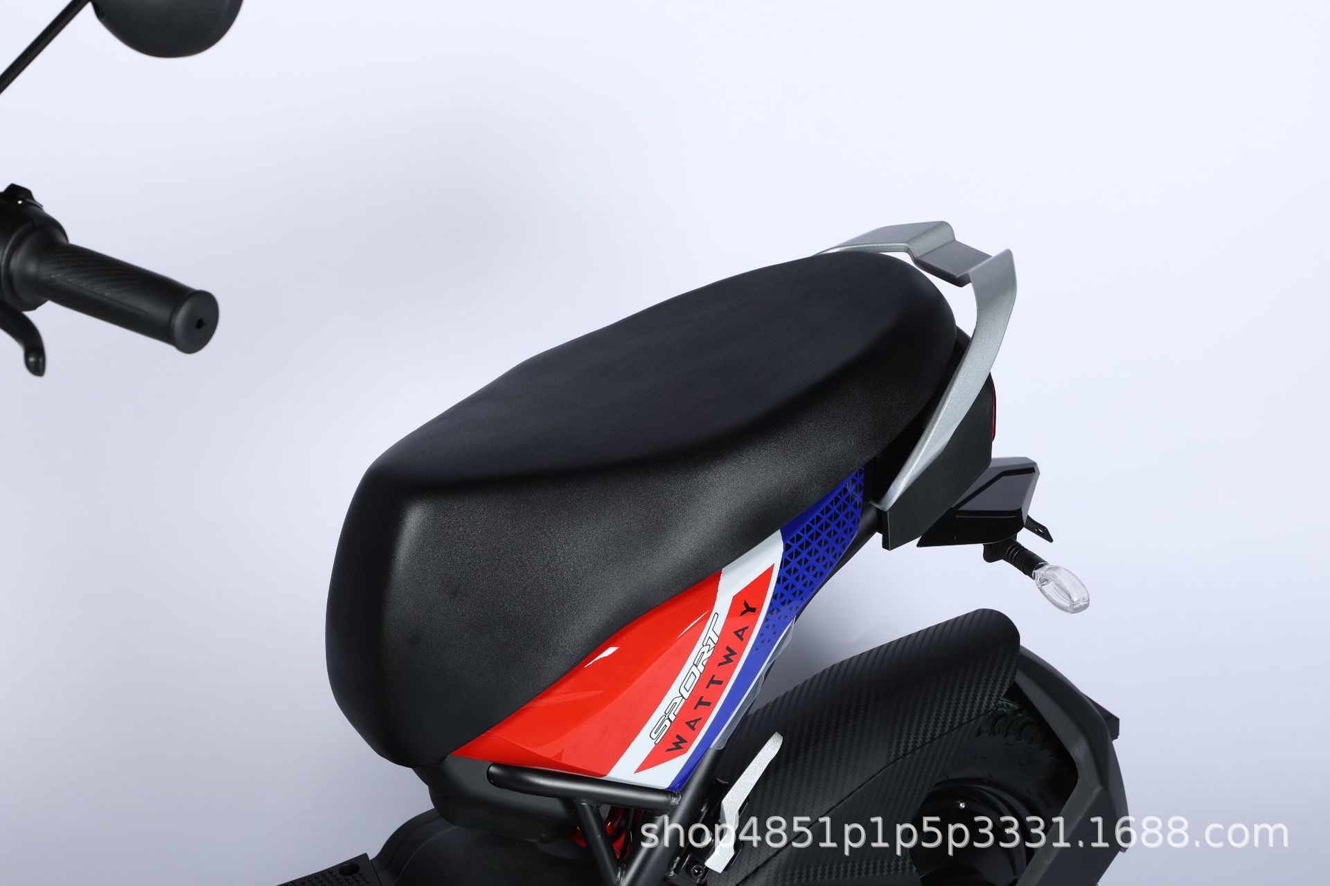 New Foreign Trade Model: Wolf Warrior Electric Motorcycle, Adult Two-Seater Electric Scooter, Exclusively for Export, Factory Wholesale