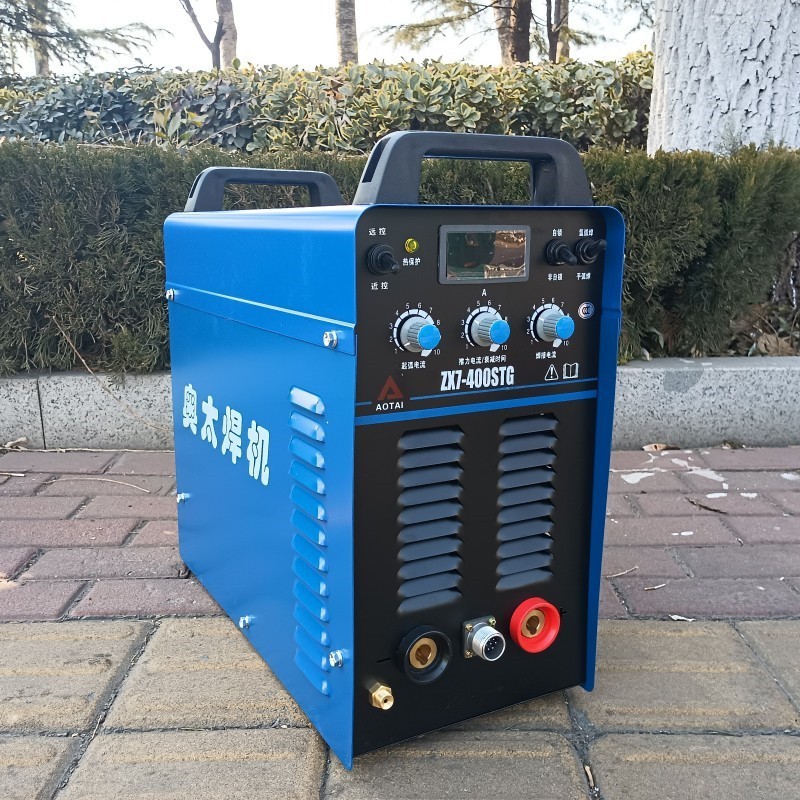 奥太逆变直流氩弧焊机ZX7-400STG高频遥控电焊机手工氩弧两用工业